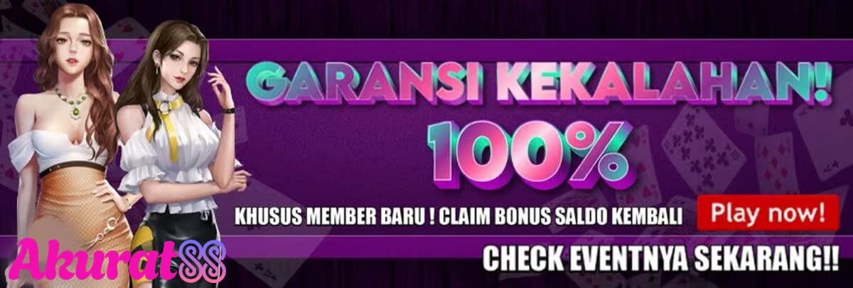 GARANSI KEKALAHAN 100% !
